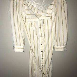 Off the shoulder dress